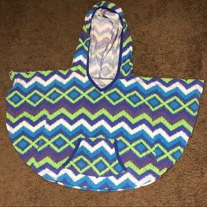 MULTICOLORED PONCHO